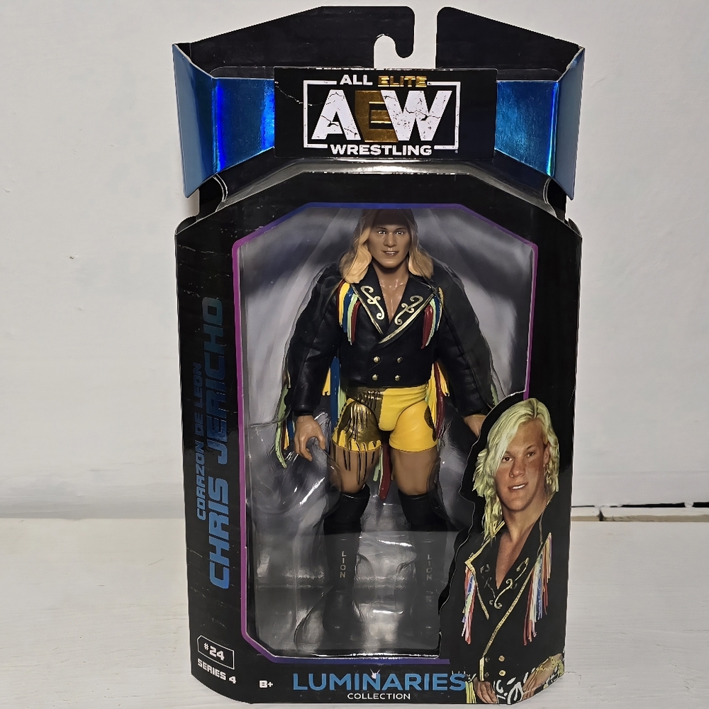 AEW Luminaries Series 4 #24 Corazon De Leon CHRIS JERICHO Wrestling Figure NIB
